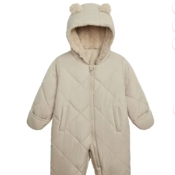 Carter's Baby 1-Piece Bear Snowsuit, 6/9 Months - Picture 1 of 4